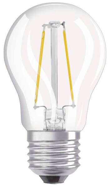 LED žárovka OSRAM Retrofit ilum čirá, patice E27, ekvivalent 40 W, teplá bílá 2700 K, stmívatelná