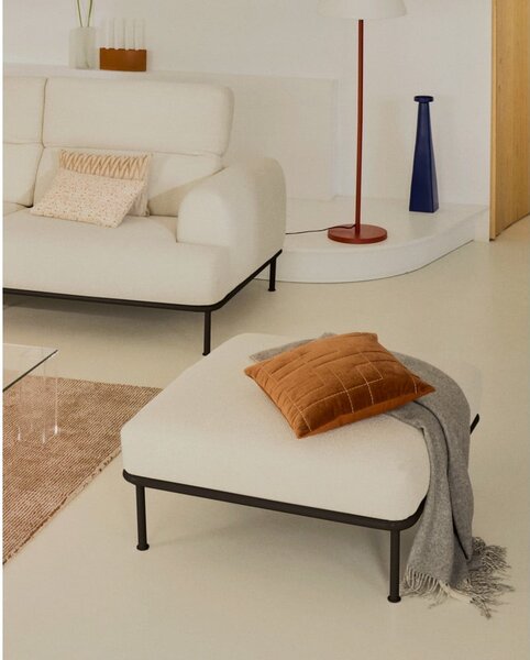 Béžová žinylková pohovka 234 cm Aurum – Kave Home