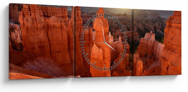 Obraz - Národní park Utah (s hodinami) (90x30 cm)