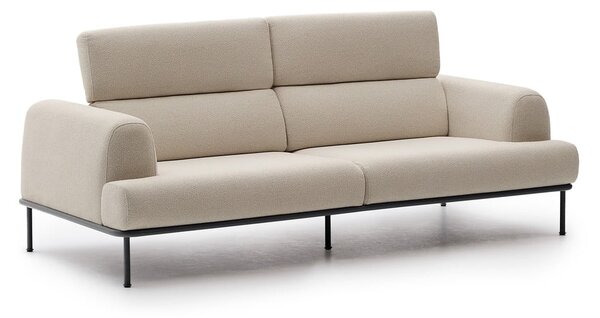 Béžová žinylková pohovka 234 cm Aurum – Kave Home