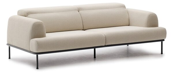 Béžová žinylková pohovka 234 cm Aurum – Kave Home