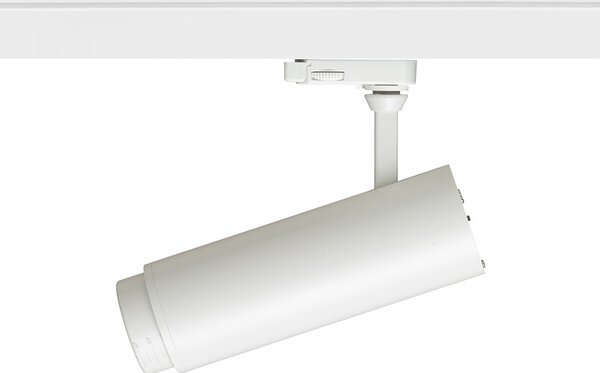 Lištové LED svítidlo FOCUS 20 ZOOM pro tříokruhovou lištu, bílé, 20 W, 3000/4000/5000 K, stmívatelné