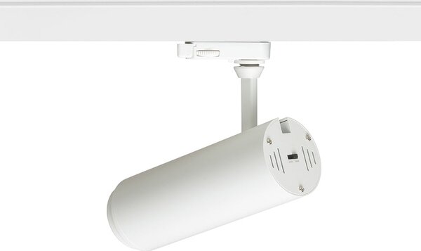 Lištové LED svítidlo FOCUS 20 ZOOM pro tříokruhovou lištu, bílé, 20 W, 3000/4000/5000 K, stmívatelné
