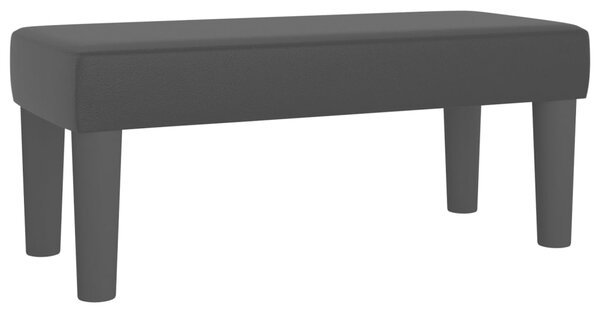 Box spring postel s matrací černá 120 x 200 cm umělá kůže 3137653