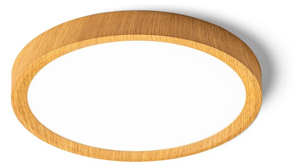 Přisazené stropní LED svítidlo LANA 23, dekor buk/plast, 18 W, 3000/4000/6000 K