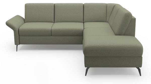 ROHOVÁ SEDAČKA, textil, olivově zelená Sit & More - Sedací soupravy, Online Only