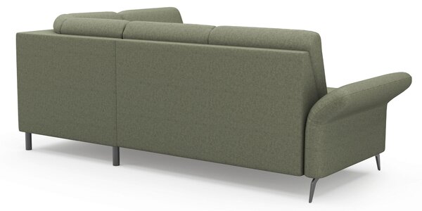 ROHOVÁ SEDAČKA, textil, olivově zelená Sit & More - Sedací soupravy, Online Only