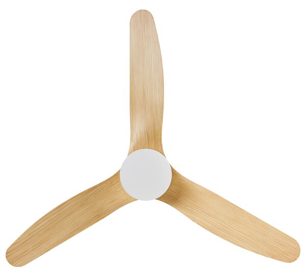 Stropní ventilátor se světlem ANDERSON s dálkovým ovládáním LED Světle hnědá