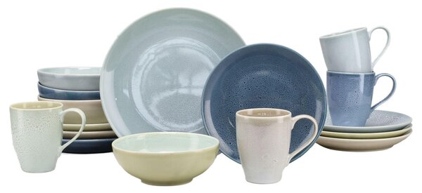 KOMBINOVANÁ SOUPRAVA, 16dílné, kamenina Creatable - Online Only nádobí, Online Only