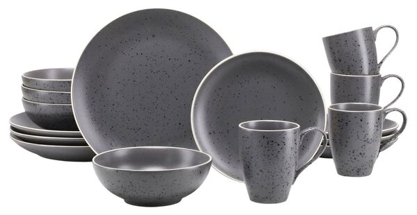 KOMBINOVANÁ SOUPRAVA, 16dílné, kamenina Creatable - Online Only nádobí, Online Only