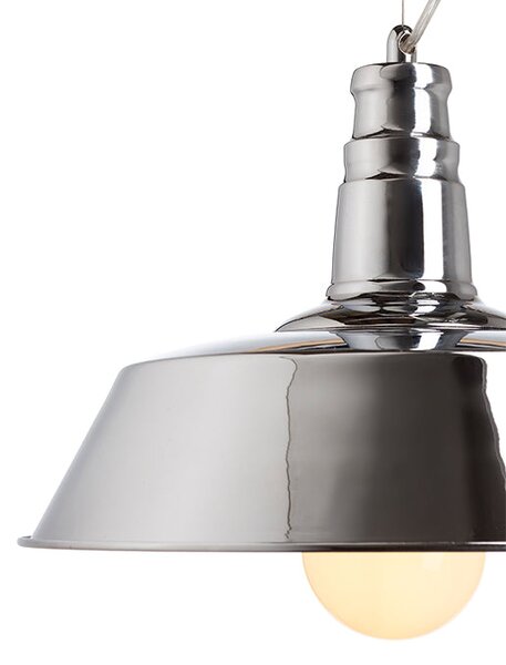 Závěsné svítidlo GOLDIE 36, chrom, patice E27, 30 W