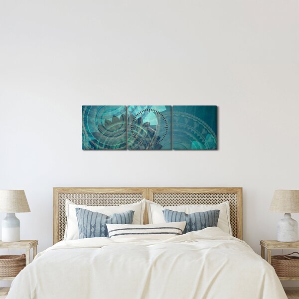 Obraz - Fantasy (s hodinami) (90x30 cm)