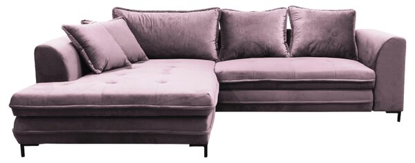 ROHOVÁ SEDAČKA, textil, bobulová Livetastic - Sedací soupravy, Online Only