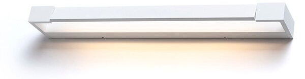Koupelnové nástěnné LED svítidlo IMPERISO 60, bílé, 18 W, teplá bílá 3000 K, IP44