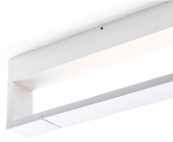 Koupelnové nástěnné LED svítidlo IMPERISO 60, bílé, 18 W, teplá bílá 3000 K, IP44