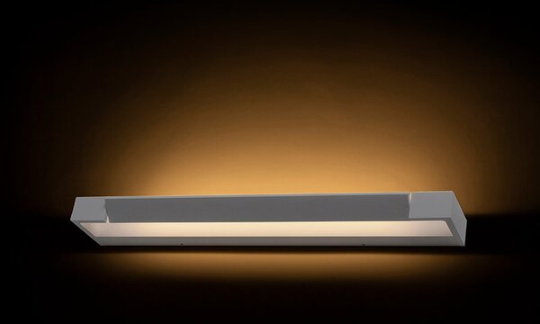 Koupelnové nástěnné LED svítidlo IMPERISO 60, bílé, 18 W, teplá bílá 3000 K, IP44