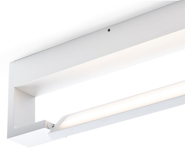 Koupelnové nástěnné LED svítidlo IMPERISO 60, bílé, 18 W, teplá bílá 3000 K, IP44