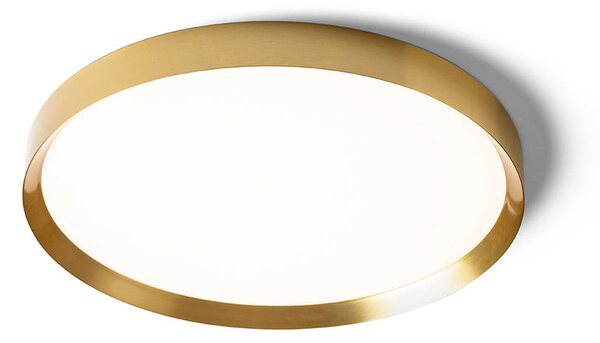 Stropní LED svítidlo SOLEN 49, česaná mosaz, 42 W, 3000/4000/6000 K