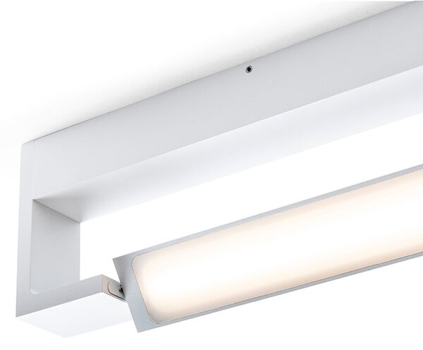 Koupelnové nástěnné LED svítidlo IMPERISO 60, bílé, 18 W, teplá bílá 3000 K, IP44