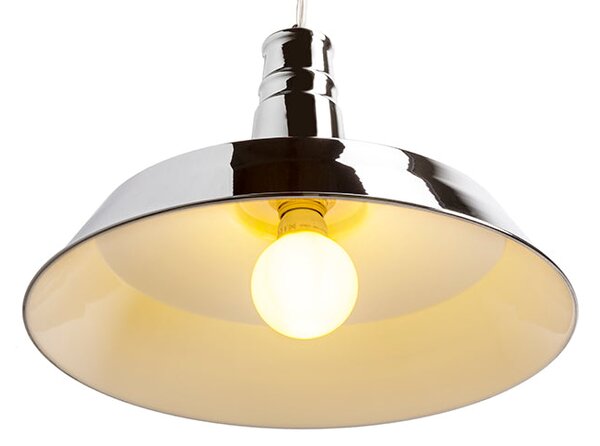 Závěsné svítidlo GOLDIE 46, chrom, patice E27, 30 W