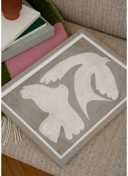 Plakát 30x40 cm Two Birds – Clara Schicketanz – The Poster Club