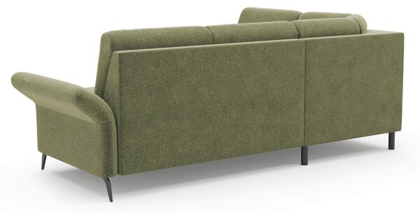 ROHOVÁ SEDAČKA, textil, světle zelená Sit & More - Sedací soupravy, Online Only