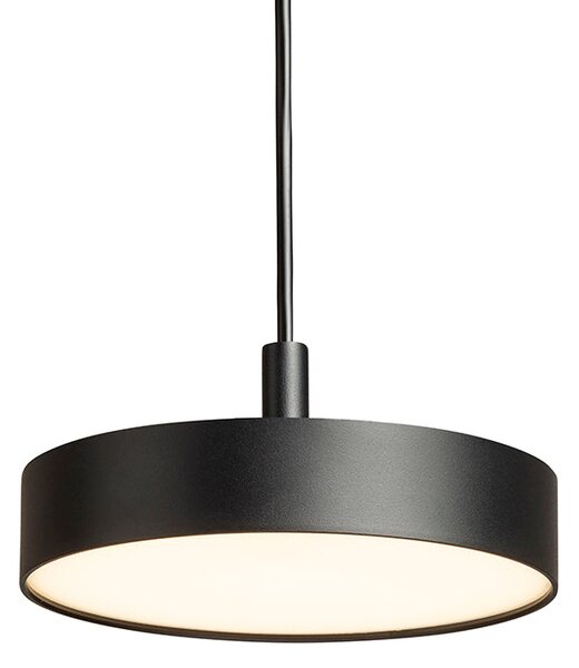 Závěsné LED svítidlo ARETHA I, černé, 12 W, teplá bílá 3000 K