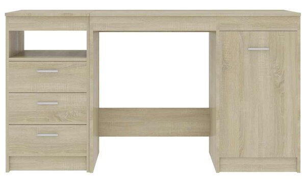 Psací stůl dub sonoma 140 x 50 x 76 cm kompozitní dřevo 3054783
