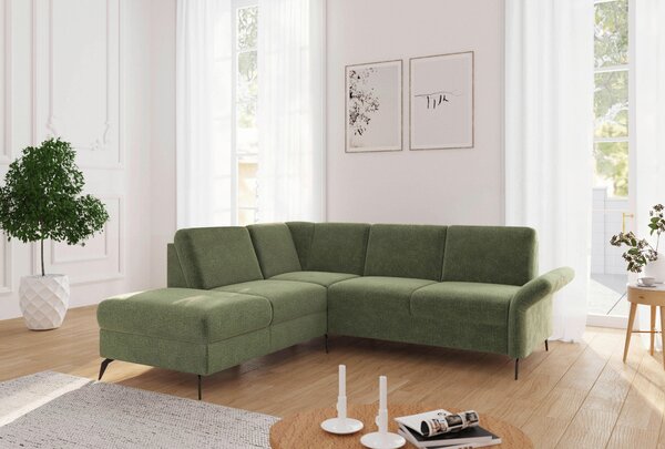 ROHOVÁ SEDAČKA, textil, světle zelená Sit & More - Sedací soupravy, Online Only