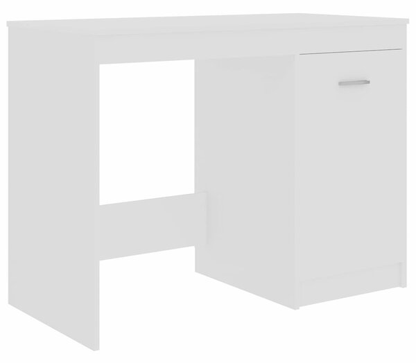 Psací stůl bílý 140 x 50 x 76 cm kompozitní dřevo 3054780