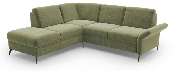 ROHOVÁ SEDAČKA, textil, světle zelená Sit & More - Sedací soupravy, Online Only