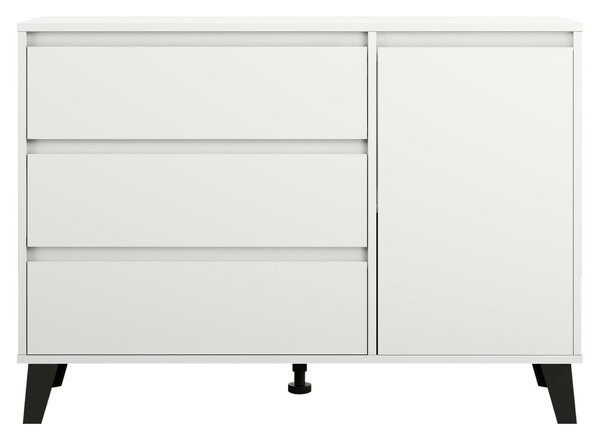 Komoda Brisas New 1D3S (bílá)