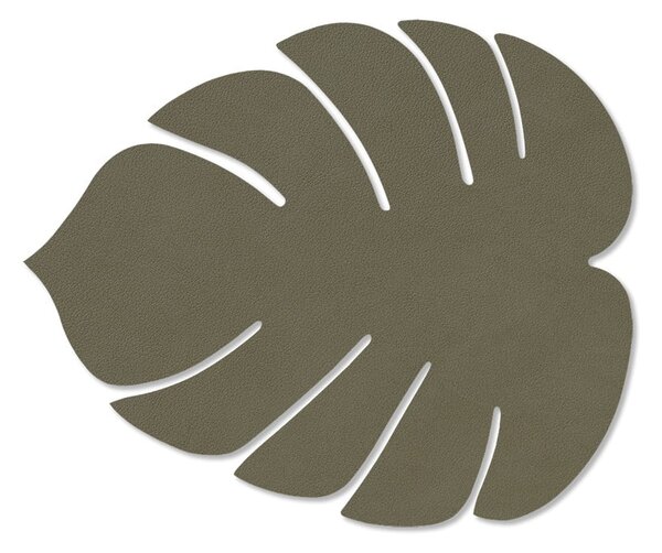 Prostírání z eko kůže 22x26 cm Monstera Leaf Nupo – LIND DNA