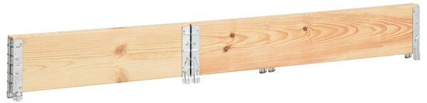 Vyvýšený záhon 50 x 100 cm masivní borové dřevo 3055164