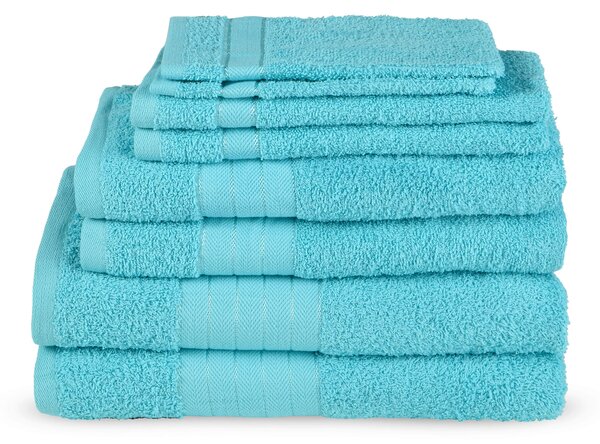 SADA RUČNÍKŮ A OSUŠEK, tyrkysová - Sady ručníků, Online Only