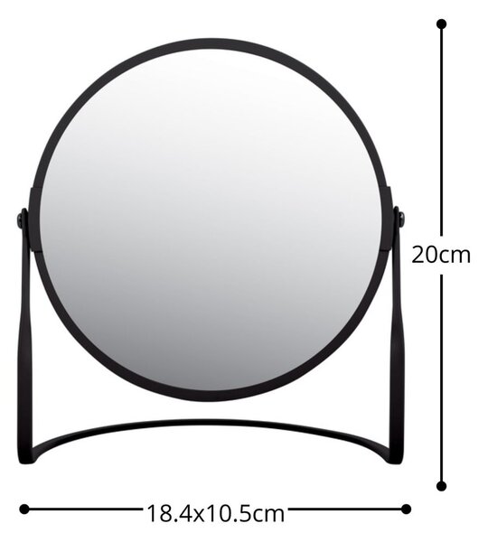 Kosmetické zvětšovací zrcadlo (zvětšení 5x) ø 18 cm Akira – Spirella