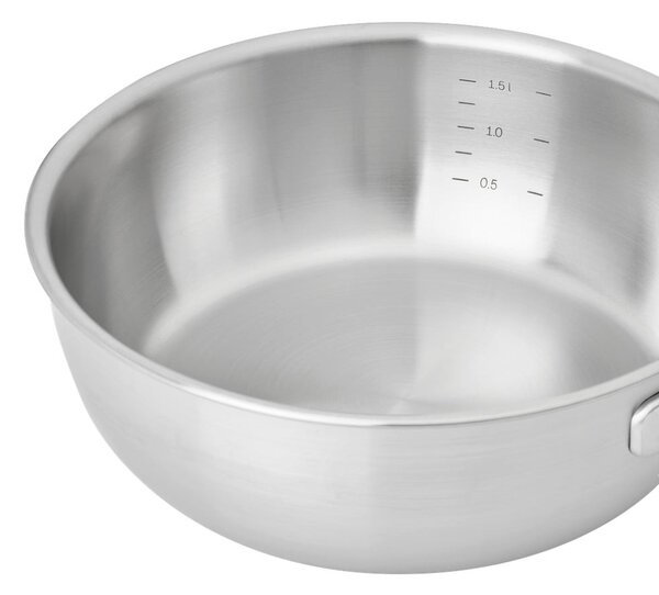 Nerezový hrnec s pokličkou na indukci 1,5 l Lucca 3.0 – FABINI