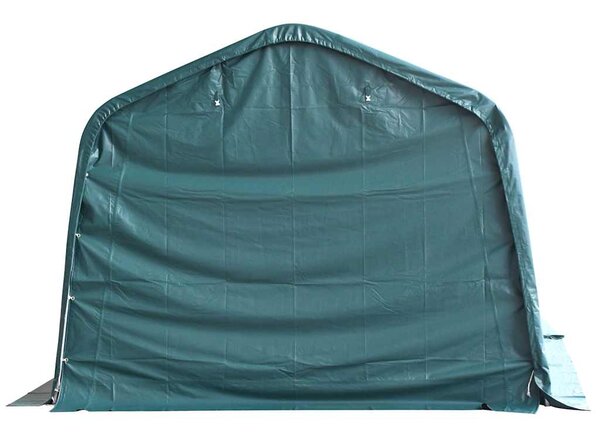 Mobilní přístřešek pro zvířata PVC 550 g/m² 3,3x6,4m tm. zelený 3055649