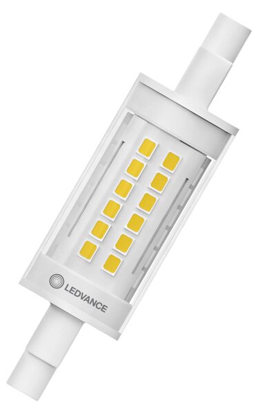 LED žárovka OSRAM LINE 78mm, patice R7S, ekvivalent 75 W, teplá bílá 2700 K, stmívatelná