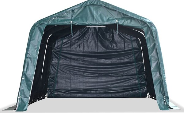 Mobilní přístřešek pro zvířata PVC 550 g/m² 3,3x4,8m tm. zelený 3055648