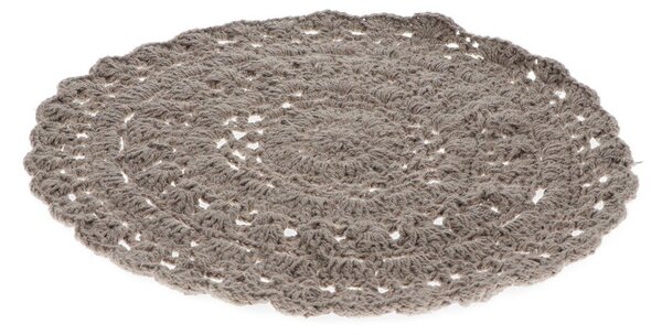 Prostírání s příměsí bavlny ø 35 cm Crochet – Rex London