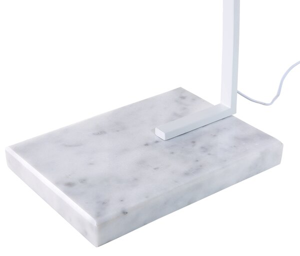 Stojací lampa BENUE Kov Bílá