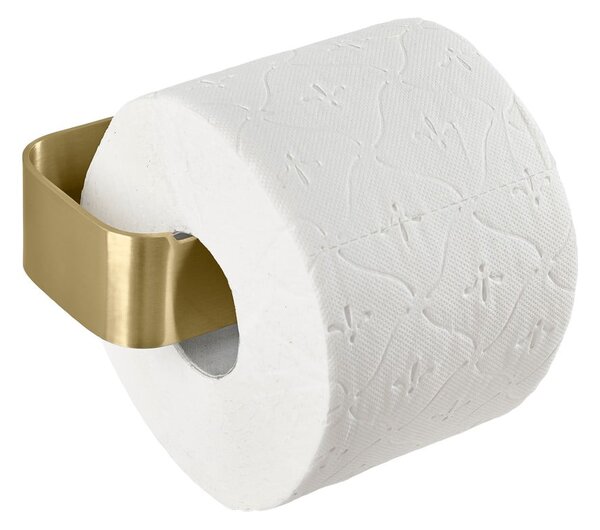 Nástěnný držák na toaletní papír z nerezové oceli v mosazné barvě Ume Brass – Zone