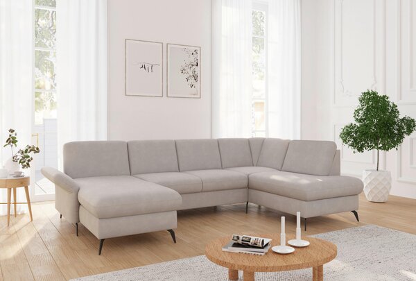 SEDACÍ SOUPRAVA, textil, šedobéžová Sit & More - Sedací soupravy, Online Only