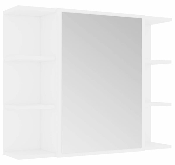 3dílná koupelnová sestava bílá kompozitní dřevo 3056943