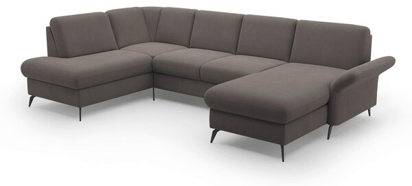 SEDACÍ SOUPRAVA, textil, barvy grafitu Sit & More - Sedací soupravy, Online Only