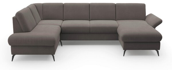 SEDACÍ SOUPRAVA, textil, barvy grafitu Sit & More - Sedací soupravy, Online Only