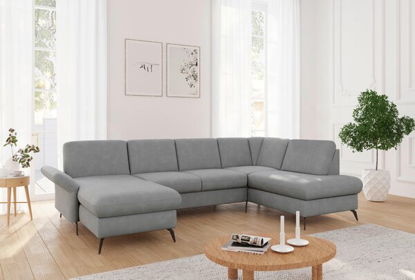 SEDACÍ SOUPRAVA, textil, šedá Sit & More - Sedací soupravy, Online Only