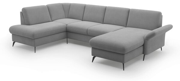 SEDACÍ SOUPRAVA, textil, šedá Sit & More - Sedací soupravy, Online Only