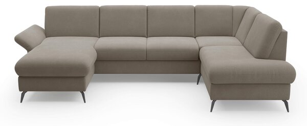 SEDACÍ SOUPRAVA, textil, jílová barva Sit & More - Sedací soupravy, Online Only